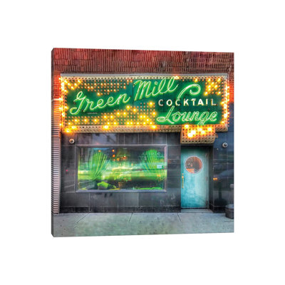 Green Mill by Caitlin Vera - Wrapped Canvas Gallery-Wrapped Canvas Giclée