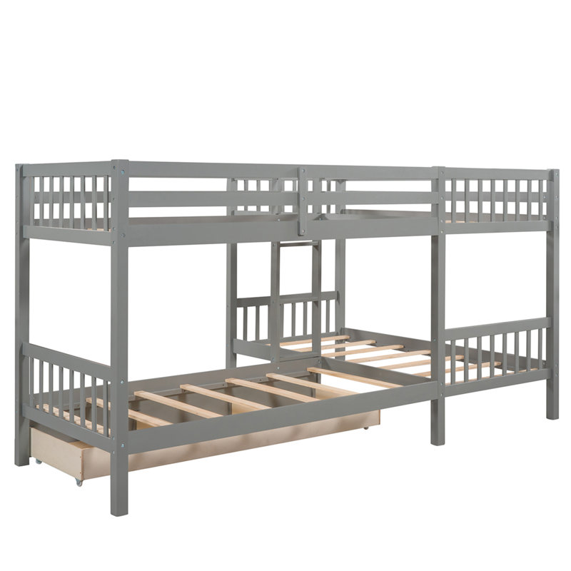 Harriet Bee Federica Slat Storage Bed | Wayfair