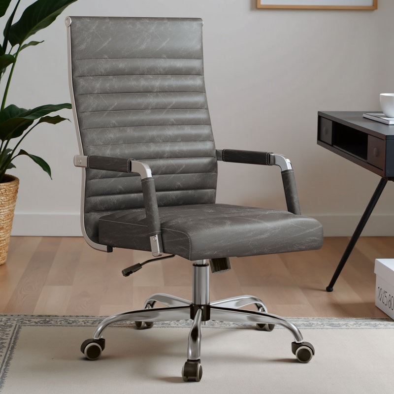 Chaise de conférence Wyndid, Gris demi-teinte