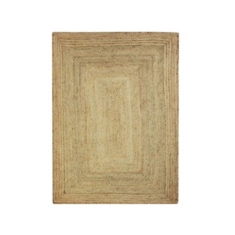 Doctor Solid Colour Jute / Sisal Hand Woven Area Rug, Rectangle 120 x 170cm