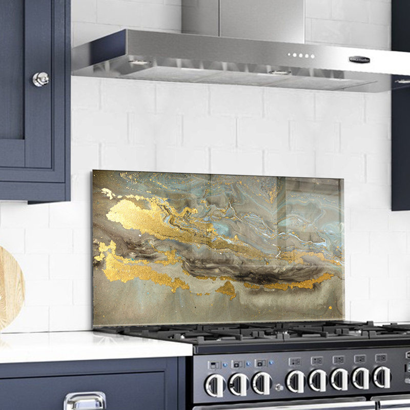 Élégante peinture décorative en verre trempé de 19,7 po x 27,6 po | 100% verre trempé, épaisseur: 0,16 pouce | Parfait pour la décoration intérieure, le salon et le bureau | Superbe œuvre d'art avec une esthétique moderne