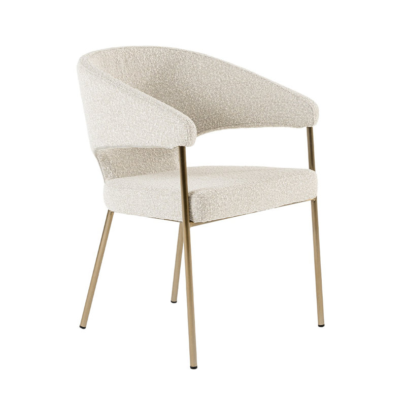 Fauteuil gris Tavaras