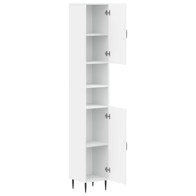 Linen Cabinet, White