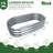 4 Pack 4*2*1Ft Raised Garden Bed Kits, Outdoor Oval Metal Galvanized Ground Planter Garden Boxes For Planting Plants Vegetables-1609539461