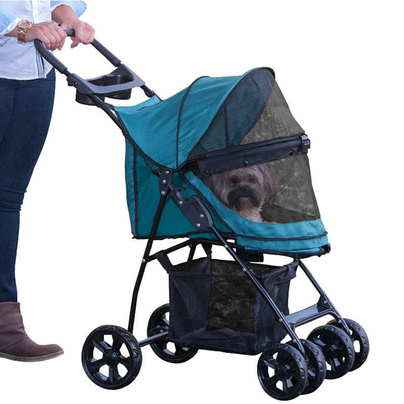 Poussette pliable pour animaux