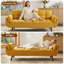 Canapé-lit convertible de 75 po, canapé futon inclinable, petit canapé-lit pliant pour salon, bureau, appartement-967458549