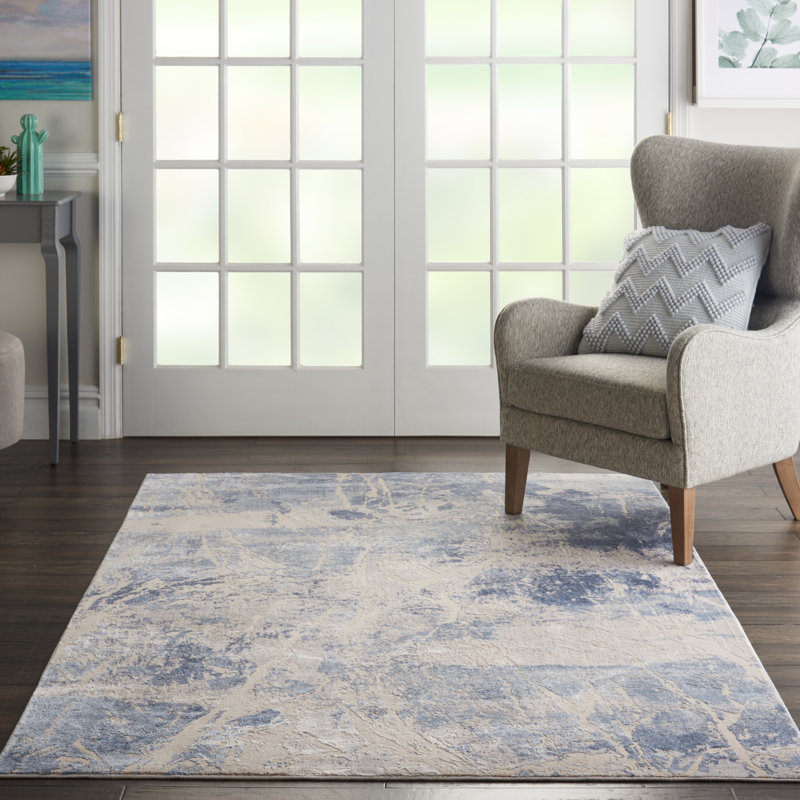 Corpuz Abstract Indoor Rug, Rectangle 5'3" x 7'3"