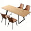 Ensemble de salle à manger extensible avec chaises rembourrées Jilliann-1360068124-1403823905