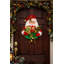 Christmas Santa Figurine Head with Gift Bag