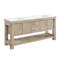 72" Double Bathroom Vanity In Washed Pine