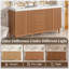 59" Double Sink Bathroom Vanity with SMC Resin Basin, MDF Cabinet with Solid Wood Legs, Soft-Close Hinges & Hidden Drawer System, Modern