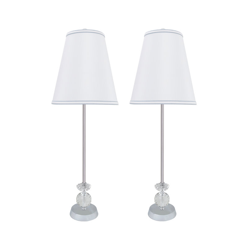 Duncanville Metal Table Lamp, Chrome