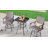 2 - Person Wicker Patio Dining Set with Square Table