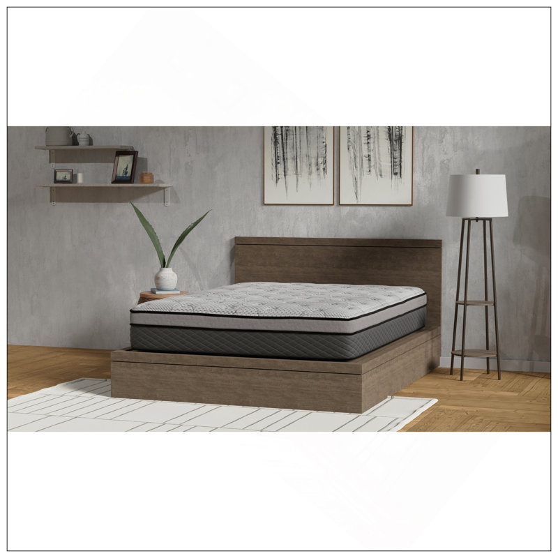 Hybrid 12 Inch Medium Firm Mattress With Pocketed Coils, California King