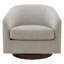 Fauteuil demi-tonneau pivotant Bennett (ensemble de 2)-1037113280