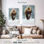 Impression sur toile Winter Buffalo-92494251