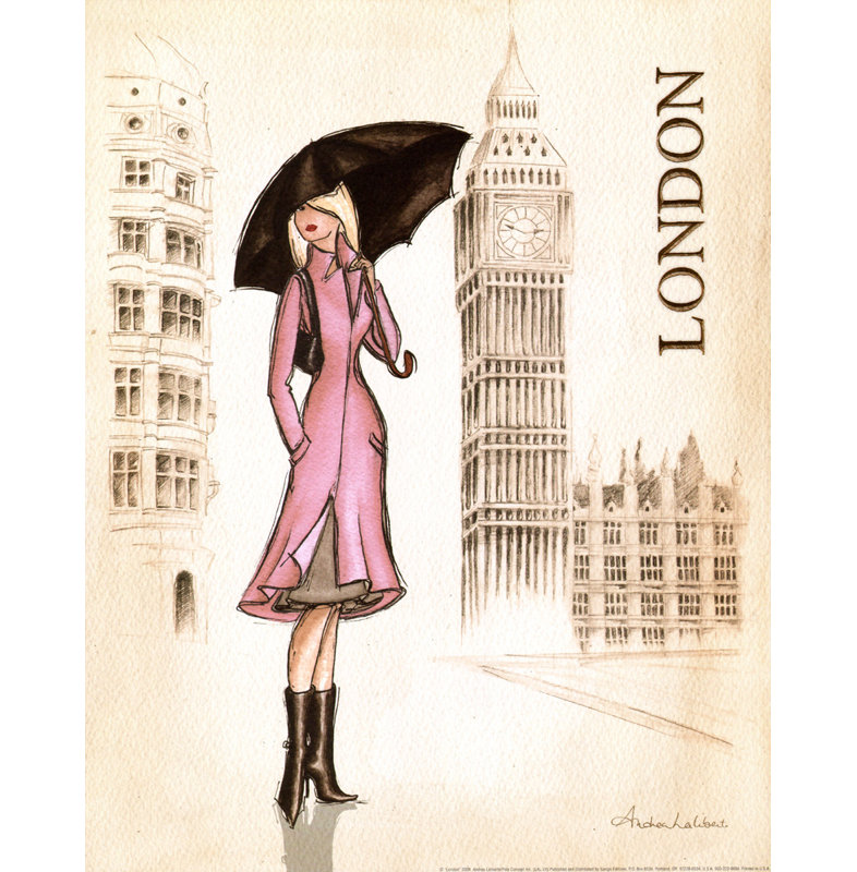 Londres, H 18 po x l 14 po