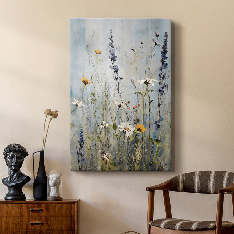 FLORAL Series Dccxxx - galerie Cavas sur mesure, H 27 po x l 18 po