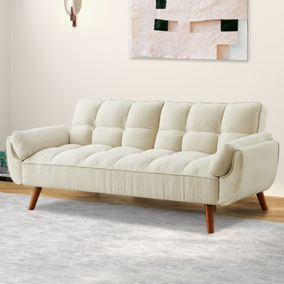 Arnbert Full / Double 75.39'' Upholstered Convertible Sofa