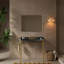 Lavabo mural en céramique avec pieds en acier inoxydable Corbin-812964496-827814086-827814087