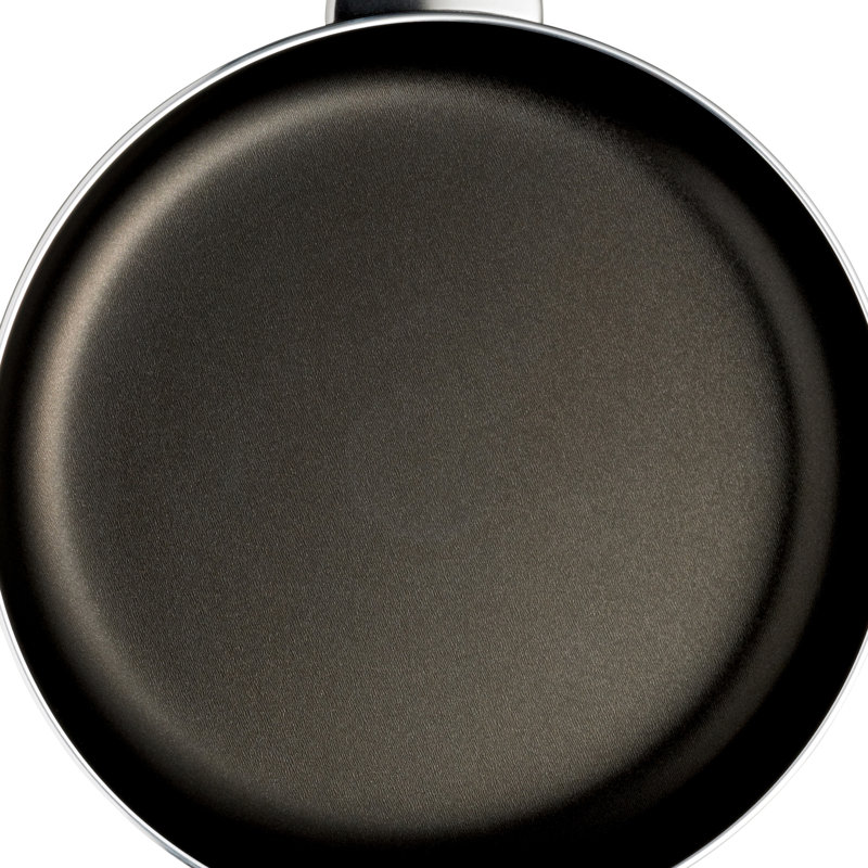 Farberware Dishwasher Safe Nonstick Cookware Pots and Pans, Black