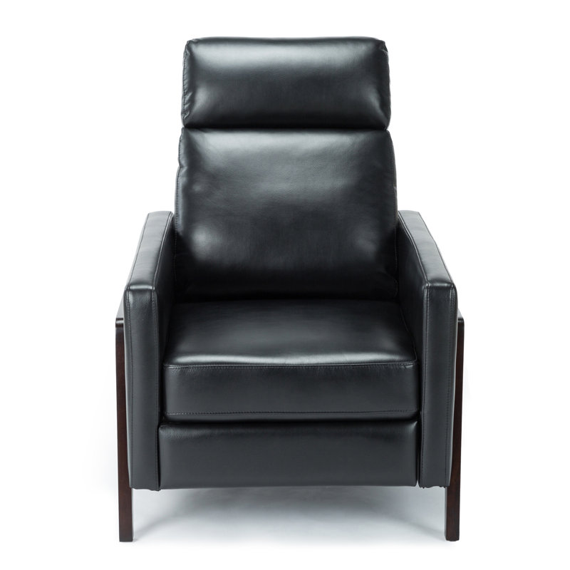 Fauteuil inclinable par pression, Noir