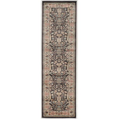 Tapis oriental brun Garda