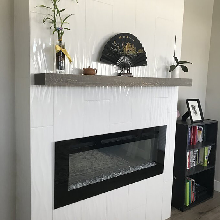 Millwood Pines Juna Solid Pine Wood Mantel u0026 Reviews | Wayfair