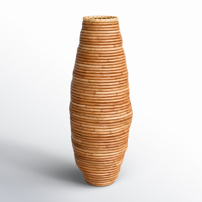 Rika Handmade Rattan Floor Vase