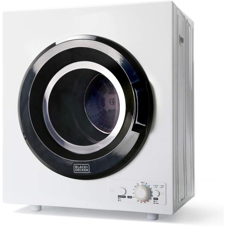 BLACK+DECKER 3.5 cu. ft. Capacity White Electric Dryer - Yahoo Shopping