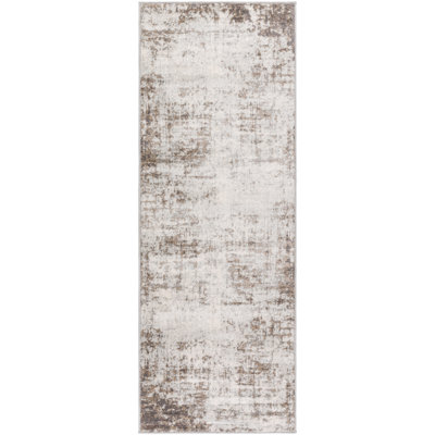 Haisley Machine Woven Abstract Area Rug