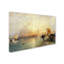 « coucher de soleil venice 1902 » par thomas moran, reproduction d’art sur toile tendue encadrée-11809249