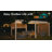 20 ft. W x 12 ft. D Outdoor Louvered Pergola with Auto-Adjustable Side Screen, Rainproof Roof, Thickened Aluminum Frame, and Remote-Controlled Light String for Deck, Patio & Hot Tub-126511511-126511510
