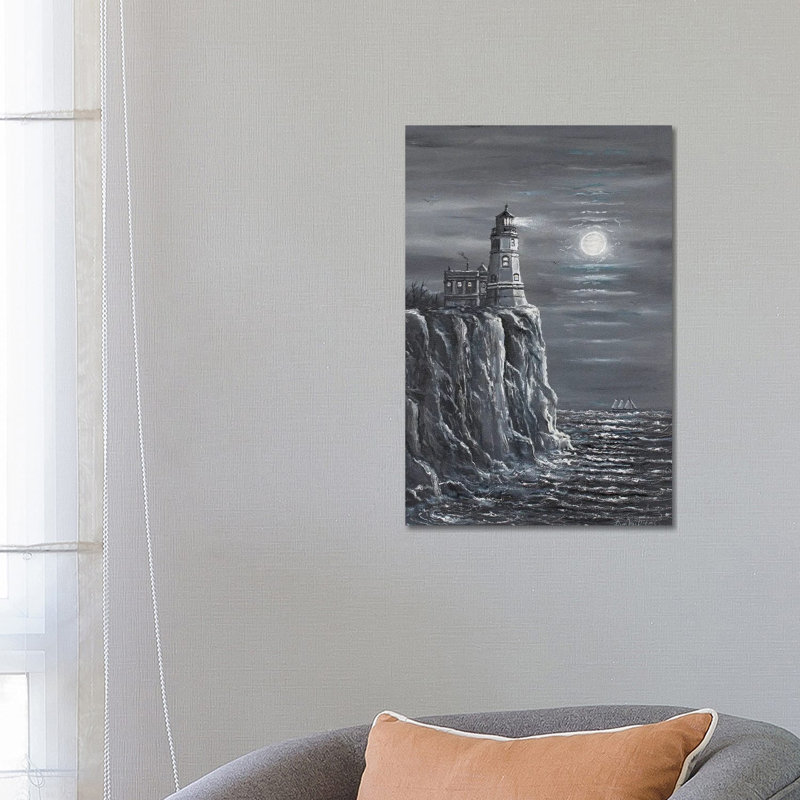 Split Rock Lighthouse by Jim Williams - Wrapped Canvas Print, 66.04 cm H x 45.72 cm W