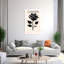 Cancer Zodiac Rose Elegant Abstract Contemporary Rose Flower Landscape Wall Art Print-135424595