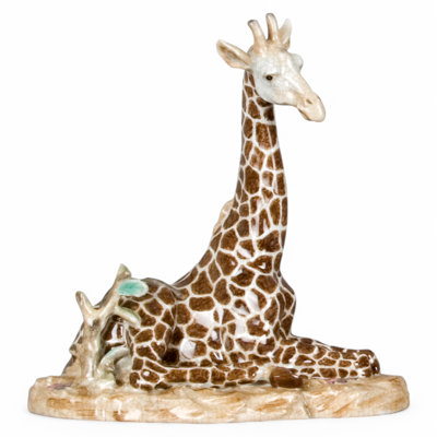 Porcelain Giraffe Figurine
