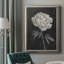 «Black and White Flowers I», reproduction d'art sur toile-1045726800