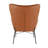 Bayliegh Faux Leather Accent Chair with Ottoman-804216348