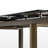 Rectangular Extendable Dining Table With Sintered Stone, Black (78"-118")