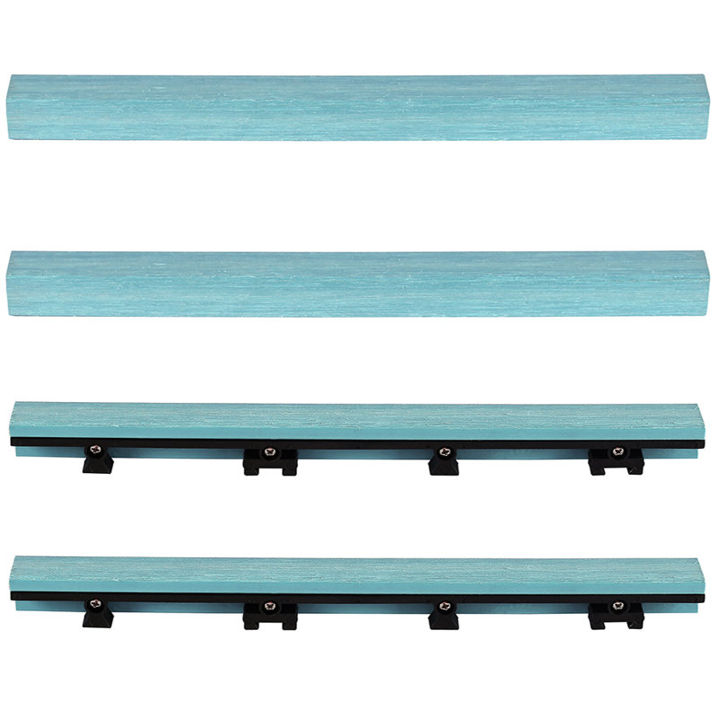 Carreau de terrasse en composite 1 po x 12 po Quick Grid, Bleu grec
