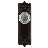 Egg & Dart Plate with Waldorf Door Knob