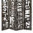 60'' W x 71'' H 4 - Panel Folding Room Divider