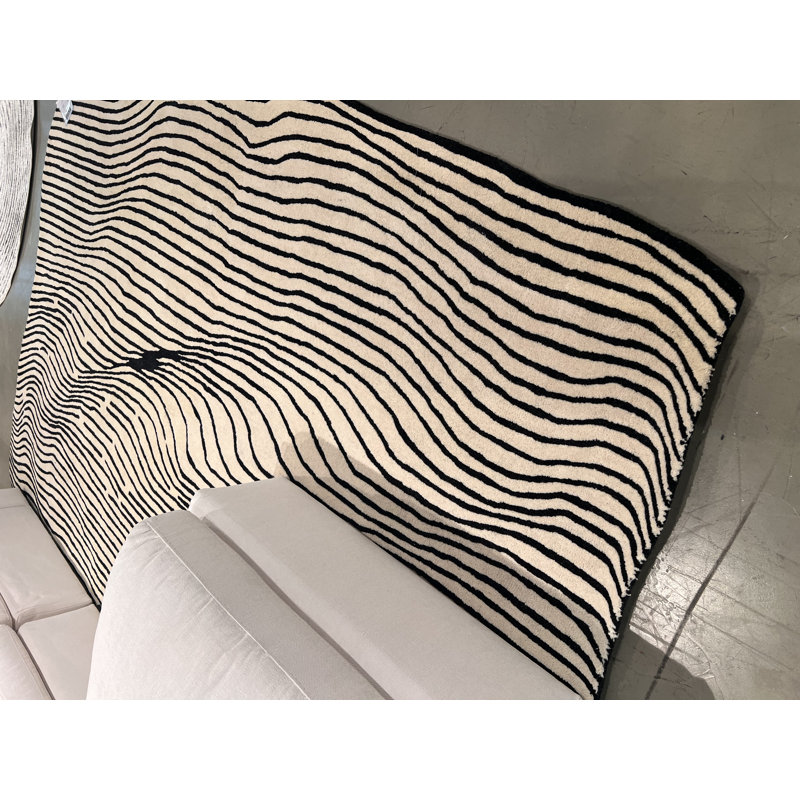 Tapis organiques de forme irrégulière, Nouveauté 7 pi 11 po x 10 pi 9 po