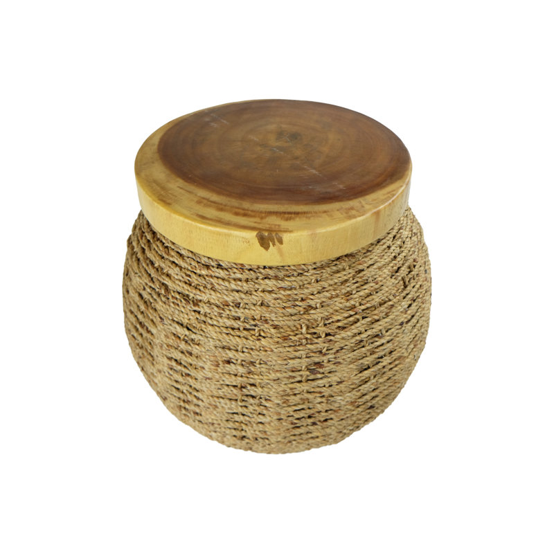 Maupin Solid Wood Accent Stool