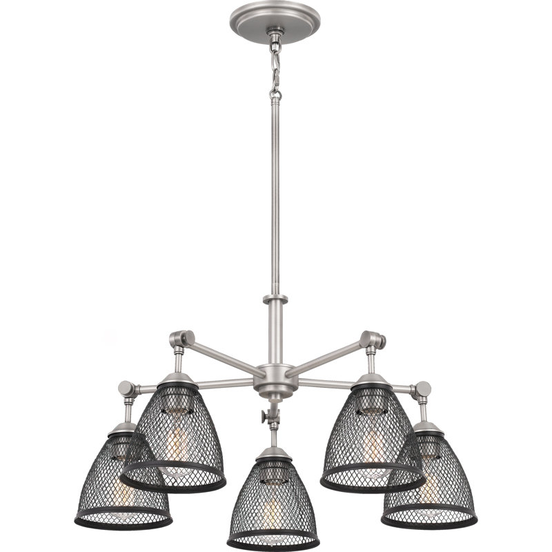 Lustre classique/traditionnel ombré 5 lumières Lowman