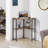 Jaycub Corner Desk Computer Desk with Storage Shelves Triangle Writing End Table for Small Space Bedroom