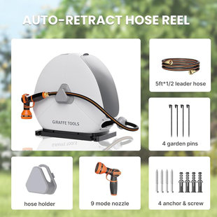 Iron Wall Mounted Required Hose Pot