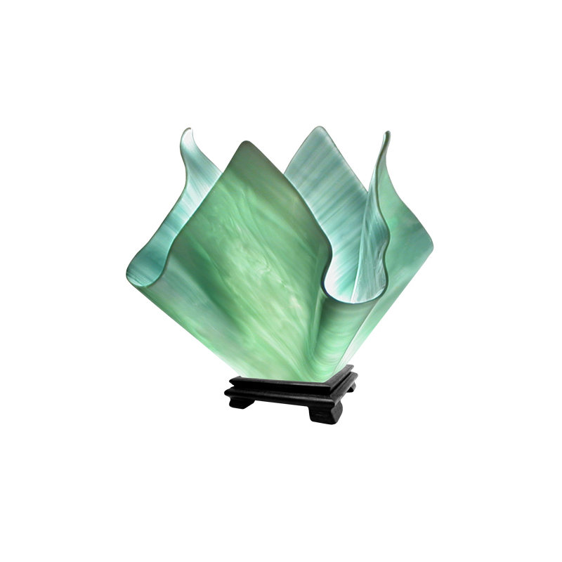 Dale Torchiere Lamp, Seafoam Green