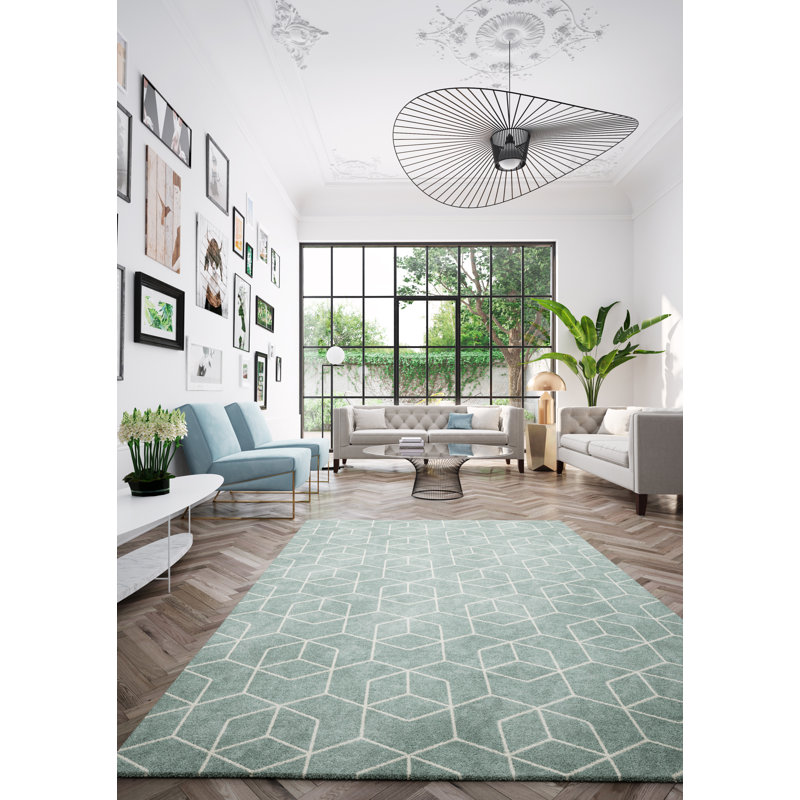 Norvan Geometric Area Rug, Rectangle 80 x 150cm