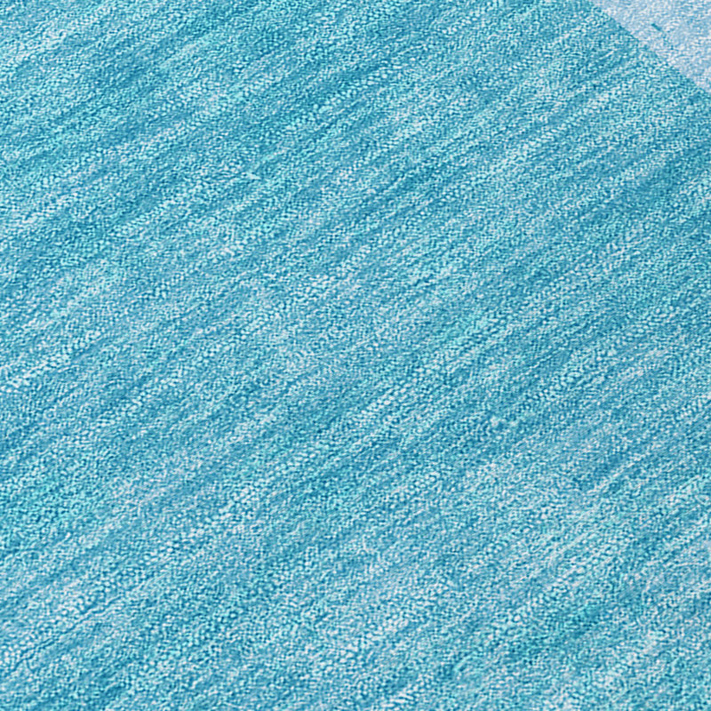 Kinslee Washable Geometric Indoor / Outdoor Rug, Rectangle 5' x 7'6"